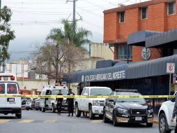 El incidente ocurrió en el Colegio Americano del Noreste; dos de los heridos fueron dados de alta. NTX / ARCHIVO
