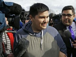 El joven mexicano había sido arrestado el mes pasado, acusándole de estar afiliado con pandillas. AP / T. Warren