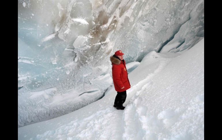 Putin aseguró que la plataforma continental ártica acoge casi una cuarta parte de los recursos energéticos del planeta. AFP / A. Druzhinin