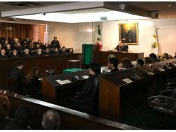 De los magistrados que asistieron a la sesión pública de este jueves, 59 votaron a favor de Pérez Juárez. TWITTER /
