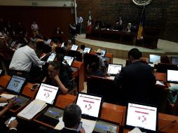 Se proyecta que en la segunda sesión del mes de abril se aprueben algunos dictámenes del Sistema Anticorrupción. TWITTER / @LegislativoJal