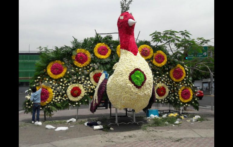 El paseo Chapultepec es el escenario donde se exhibirán flores y follajes, además de artesanías, bebidas y gastronomía. TWITTER / @JaliscoSEDER