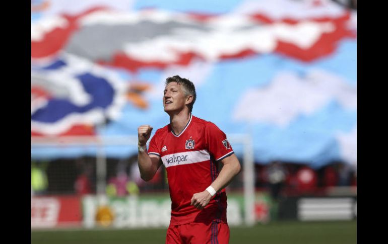 Schweinsteiger tiene un contrato con Chicago por una temporada y 4.5 millones de dólares. AP / C. Sweda