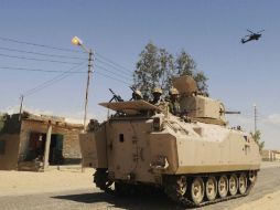 La provincia del Norte del Sinaí es la base de varios grupos armados extremistas. AP / ARCHIVO