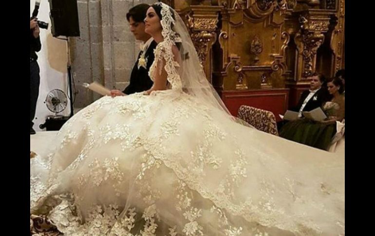 Fotos y videos fueron compartidos por los invitados a la celebración. ESPECIAL / Twitter