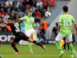 El equipo de 'Chicharito' llegó a tener una ventaja de 2-0 en el marcador. EFE / F. Vogel