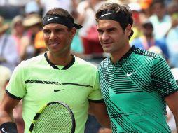 El maestro de Basilea (D) confirma que al momento es el jugador más en forma del circuito. AFP / J. Finney