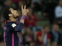 El astro brasileño acumula 176 partidos con el Barcelona. AFP / J. Guerrero