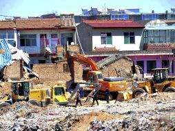 Las personas fallecidas quedaron atrapadas tras el incendio sin que pudieran ser auxiliados.  / Xinhua/STR