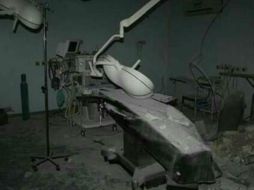 Los pacientes y el personal médico fueron evacuados del hospital, que quedó destrozado. TWITTER / @itsmenanice