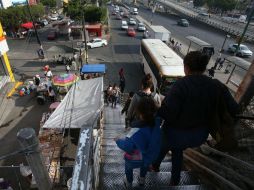 Usuarios del transporte público coinciden en una quincena de puntos como los más peligrosos. EL INFORMADOR / R. Tamayo