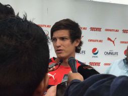 Fierro ha recibido mucho apoyo por parte del técnico Matías Almeyda. TWITTER / @Chivas