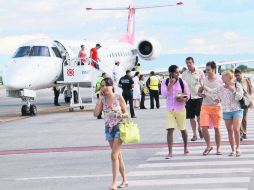 En tres años de labores pasó de transportar usuarios de cinco a 25 ciudades. ESPECIAL /