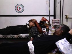 En los últimos días se han registrado varios supuestos bombardeos con gases en el norte de Siria. AFP / A. Doumany