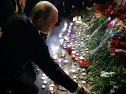 El portavoz del Kremlin aseguró que el atentado de San Petersburgo es un desafío para el pueblo ruso y su presidente. AFP / M. Klimentyev