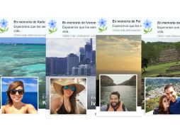 Las cuatro víctimas fueron identificados gracias a la cooperación de familiares y amigos. FACEBOOK /