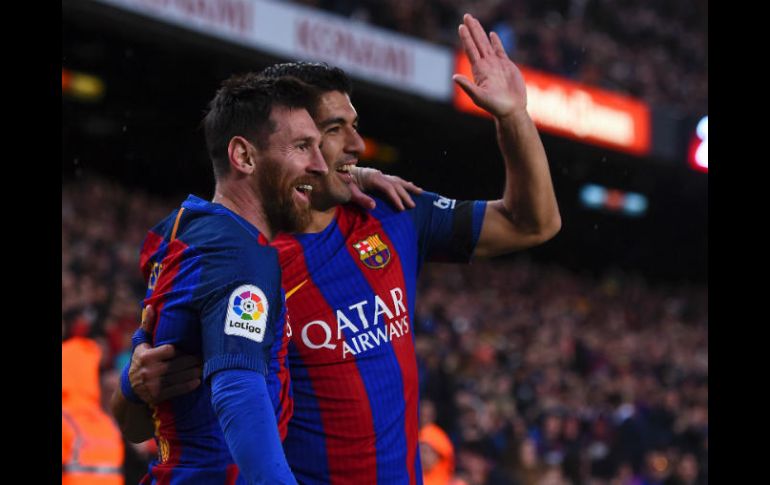 Los catalanes estarán a la espera de lo que haga el Real Madrid contra el Leganés. AFP / J. Lago