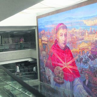 Un mural para la humanidad doliente