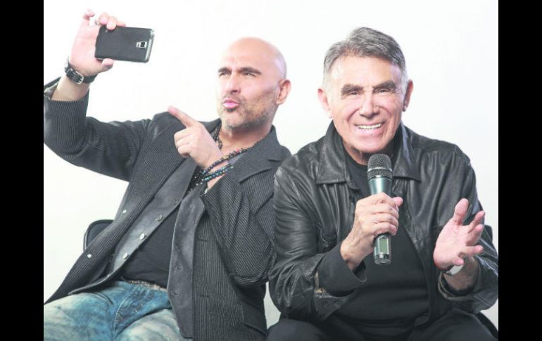 Talento. Héctor Suárez y Héctor Suárez Gomís comparten escenario y se alistan para presentarse en Jalisco. ESPECIAL /