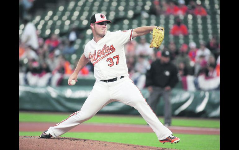 Cumple. En su primera apertura de la actual campaña, Dylan Bundy tuvo una destacada actuación en el triunfo de los Orioles. AP / P. Semansky