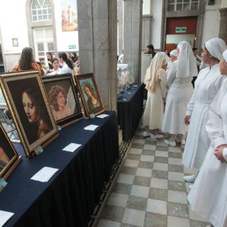 Inauguran muestra de arte sacro en Analco