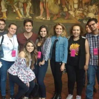 Angélica Rivera da tour a Diego Boneta