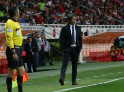 El 'Pelado' ha establecido una clara línea de trabajo a la defensiva. EL INFORMADOR / ARCHIVO