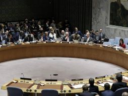 Vista general del Consejo de Seguridad de las Naciones Unidas que analiza el conflicto en Siria. EFE / J. Szenes