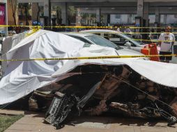 Villuendas conducía un BMW cuando chocó contra un poste de luz a más de 180 kilómetros por hora. SUN / ARCHIVO
