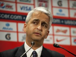 La USA Soccer dijo en un comunicado el sábado que su presidente Sunil Gulati (foto) y sus homólogos darían la noticia. AFP / ARCHIVO