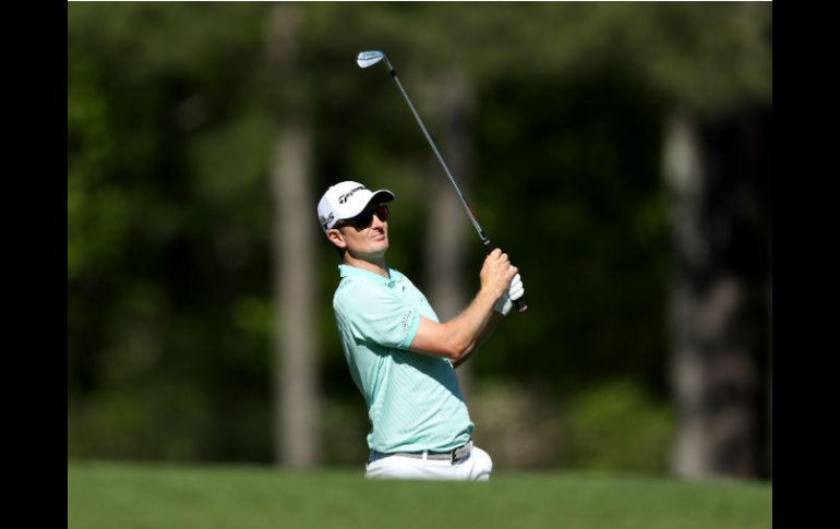 Justin Rose, campeón olímpico y ganador de un Major en 2013, firmó ayer una tarjeta de 67 golpes. AFP / D. Cannon