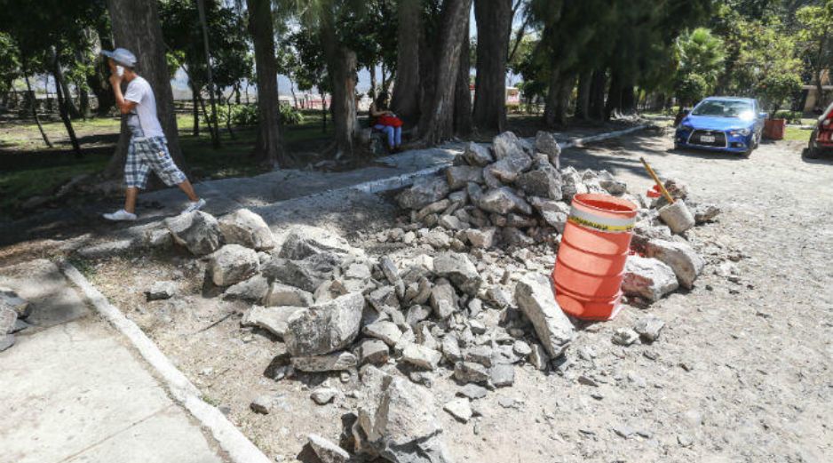 Actualmente se lleva a cabo la segunda etapa de la restauración del Parque Mirador Independencia. EL INFORMADOR / A. García