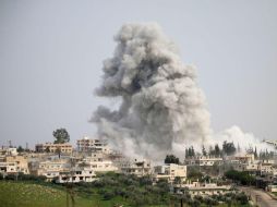 Ayer también se registraron ataques con bombas en Urum Al Yauz y Raqa. AFP / M. Abazeed