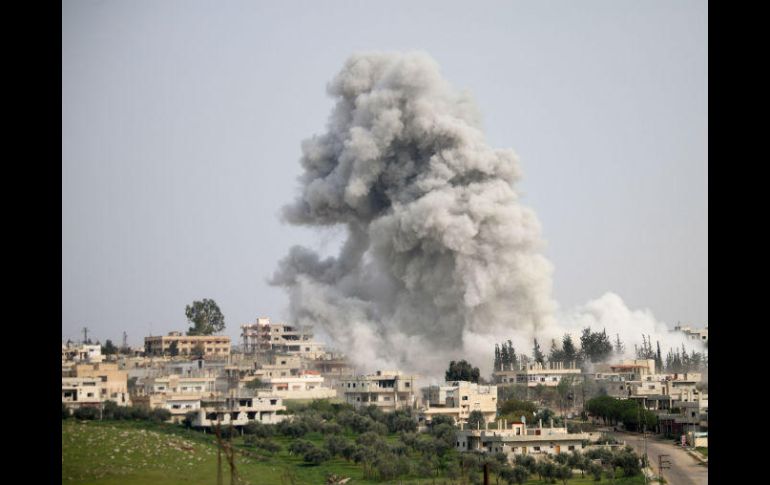Ayer también se registraron ataques con bombas en Urum Al Yauz y Raqa. AFP / M. Abazeed