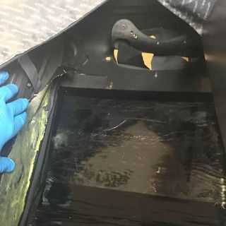 Policía Federal intercepta heroína en aeropuerto de Tijuana