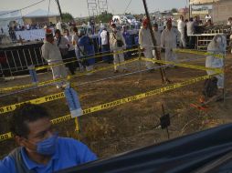 En mayo 2016, las fosas fueron reabiertas y se exhumaron los cuerpos de 117 personas que fueron llevados a un panteón. SUN / ARCHIVO