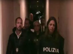 Yarrington fue detectado anoche por agentes de la unidad antinarcóticos de la policía florentina en un restaurante. YOUTUBE / Agenzia Vista