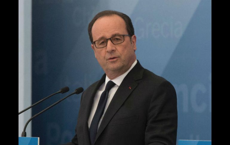 Respecto al Brexit”, Hollande resaltó la necesidad de proteger los derechos de los ciudadanos europeos. AFP / C. De La Torre