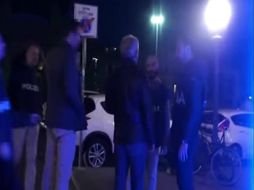 Elementos de la policía de Florencia ejecutan la orden de localización y detención emitida por la Interpol de Yarrington. YOUTUBE / Meridiana Notizie