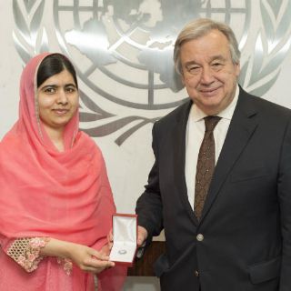 La ONU nombra a Malala como mensajera de la paz