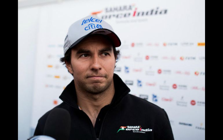 En cuanto a la carrera en Bahréin, comenta que disfruta en su circuito, y que el hecho de que sea nocturna la hace más atractiva. MEXSPORT / ARCHIVO