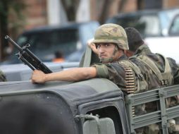 Los elementos de Sedena actuarán en flagrancia junto con establecimientos de seguridad reconocimiento. EL INFORMADOR / ARCHIVO