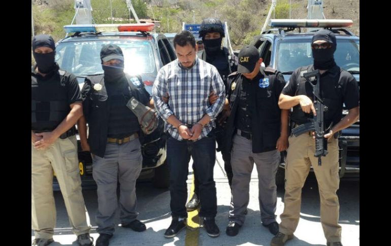 Pedro Benjamín Rivas, alias “Sniper”, ranflero de la mara Salvatrucha fue expulsado de Guatemala. TWITTER / @PNCdeGuatemala