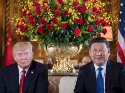 Los hechos se desarrollaron durante la visita de Xi a la residencia privada de Mar-a-Lago, en Florida, el 6 de abril. AFP / ARCHIVO