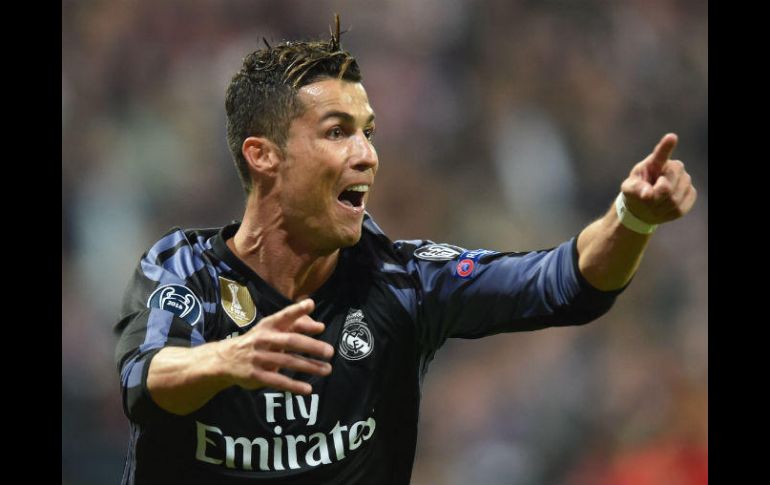 Cristiano Ronaldo anota los dos goles del Real Madrid. AFP / C. Stache