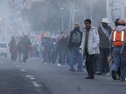 Las manifestaciones y bloqueos se realizaron a la altura de los poblados de San Juan Tumbio y sobre la autopista Zitácuaro-Toluca. EL INFORMADOR / ARCHIVO
