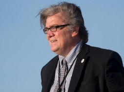 Aseguran que la relación entre Bannon (foto) y el yerno de Trump se tornó áspera. AFP / J. Watson