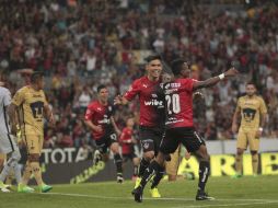 Aboagye hizo el gol rojinegro al minuto 15. EL INFORMADOR / F. Atilano