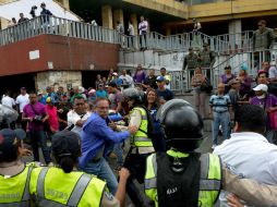 Gruseny Antonio Canelón fue baleado en una protesta el pasado 11 de abril en Cabudare. AFP / ARCHIVO