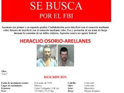 Osorio Arrellanes es acusado de los delitos de homicidio, asociación delictiva, delitos contra la salud, robo y uso de arma de fuego. EFE / ESPECIAL